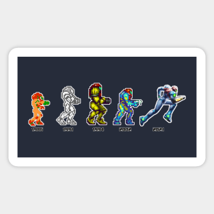 Samus Evolution Sticker